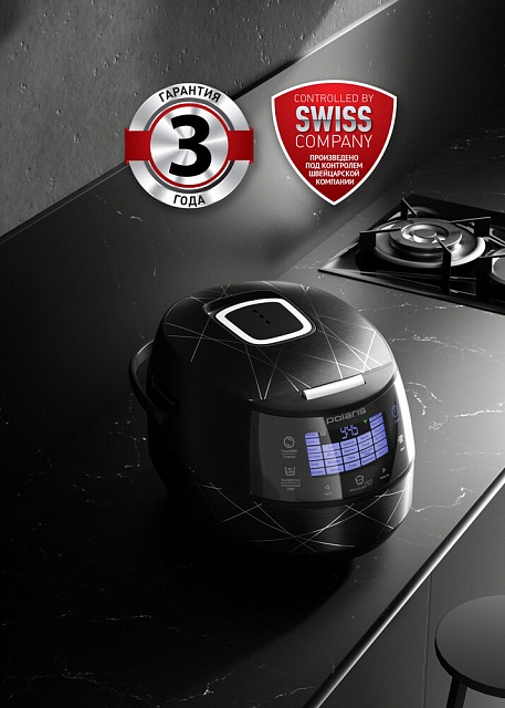 Мультиварка Polaris PMC 5017 Wi-Fi IQ Home цвет Серебристый ...